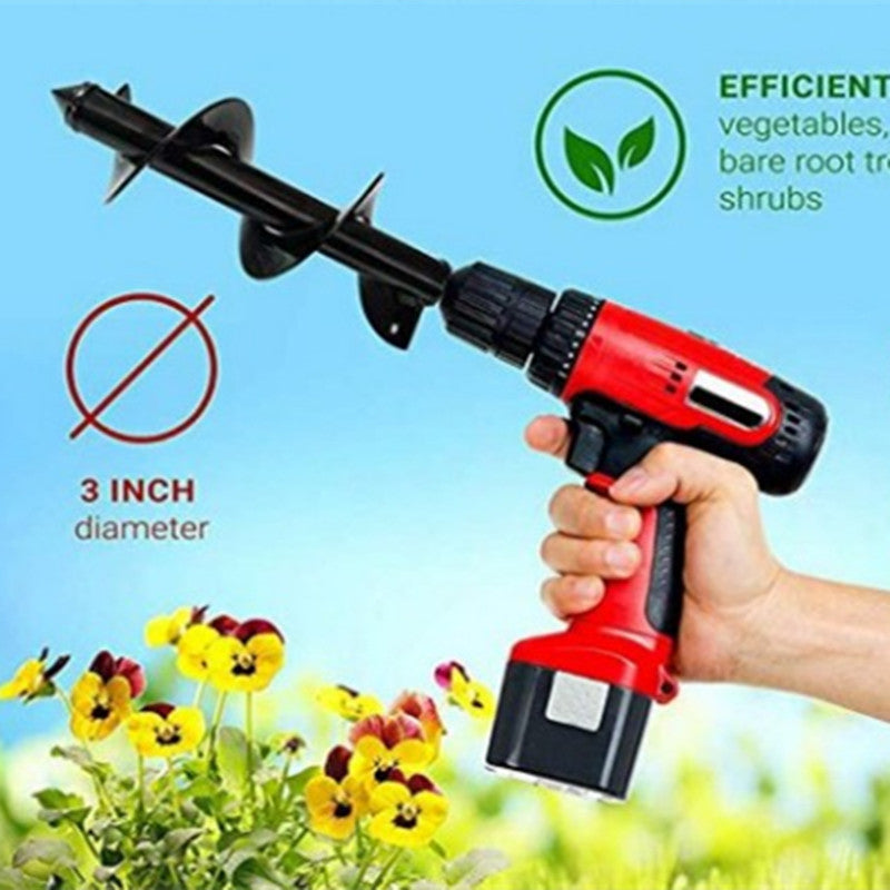 Hand Drill Electric Cordless Electric Drill Ground Drill Bit Short Stem Plant Twist Drill Bit