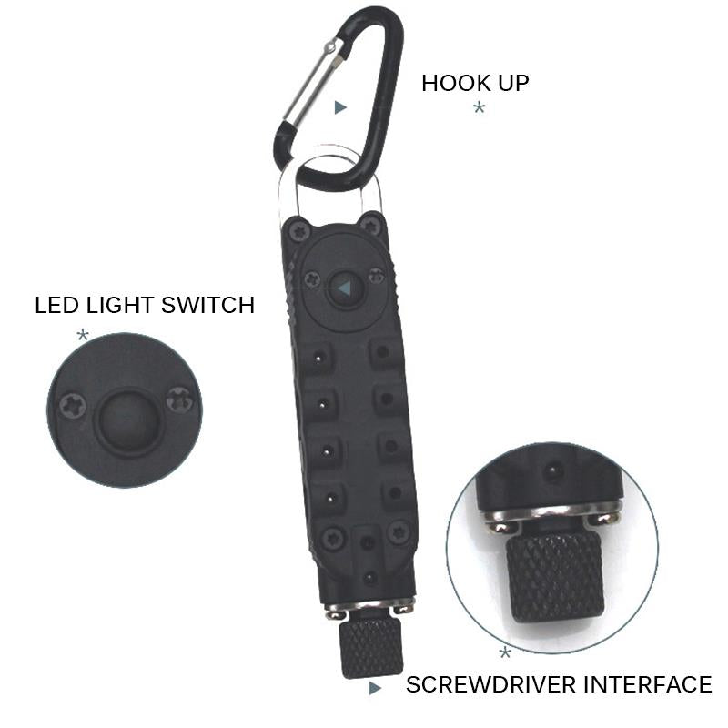 Magic screwdriver carabiner