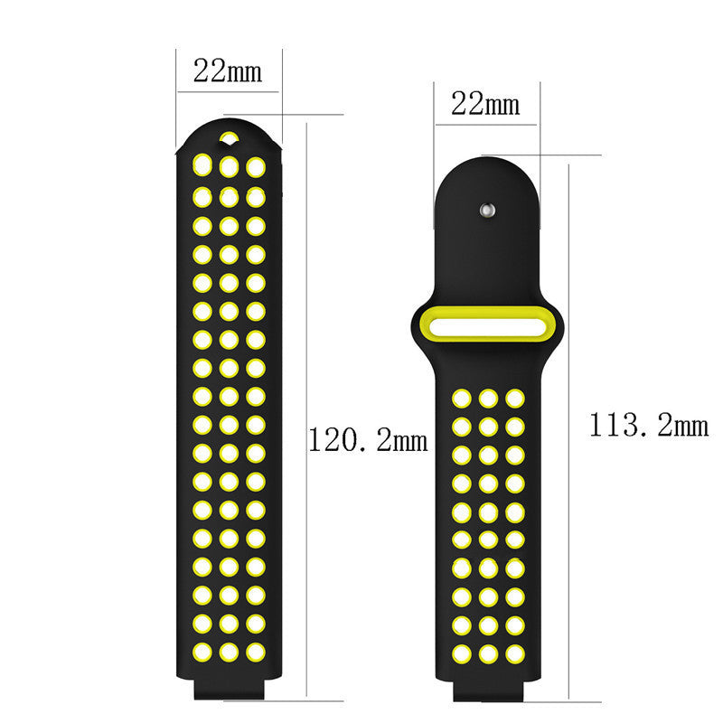 Two-tone Silicone Strap With 2 Screwdrivers