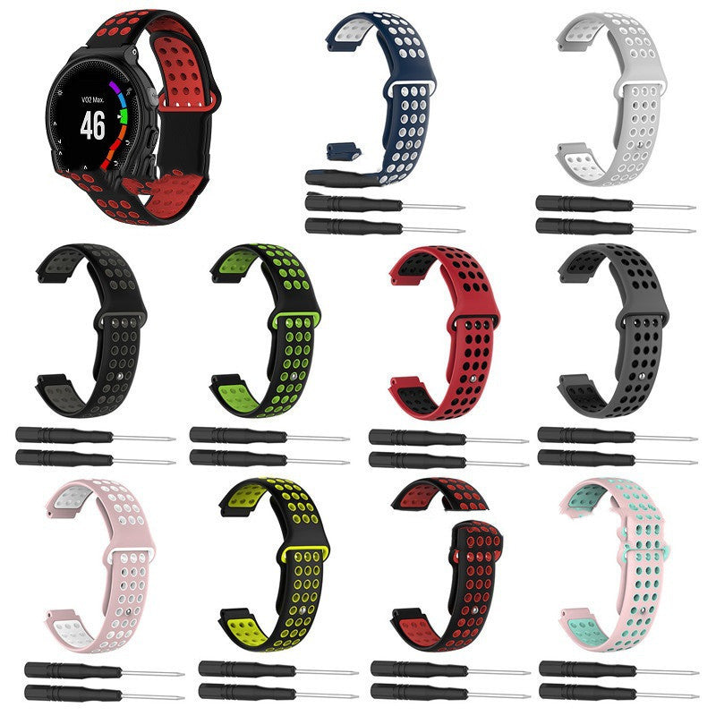 Two-tone Silicone Strap With 2 Screwdrivers