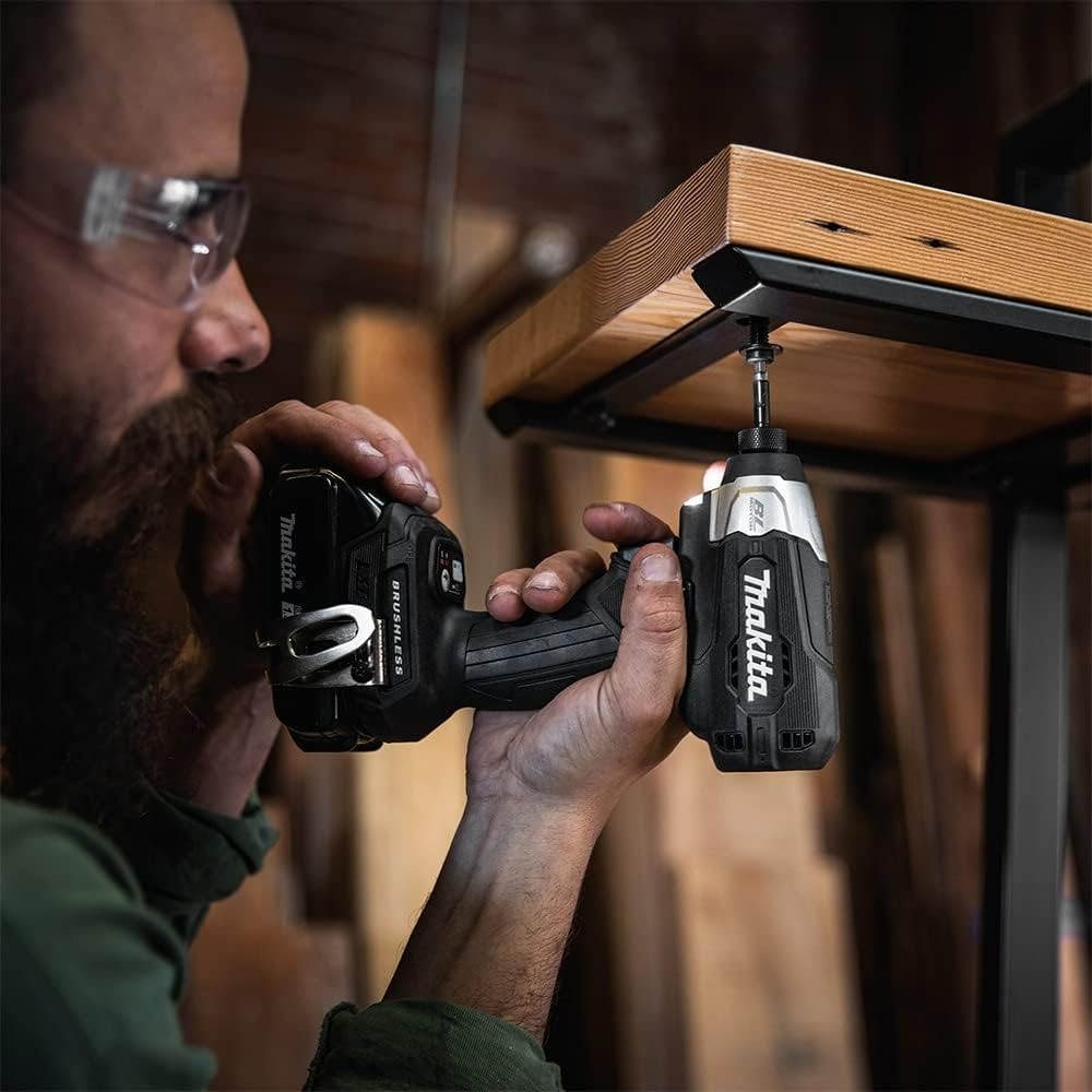 Makita DLX2423BX3 18V LXT Brushless Cordless Sub-Compact 2-Tool Combo Kit with 2 Batteries (1.5 Ah), Charger & Tool Bag