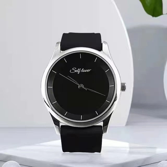 WOKAI high quality Chinese wind Jinlong Geely men's belt quartz watch Men's business sports students waterproof luminous clock