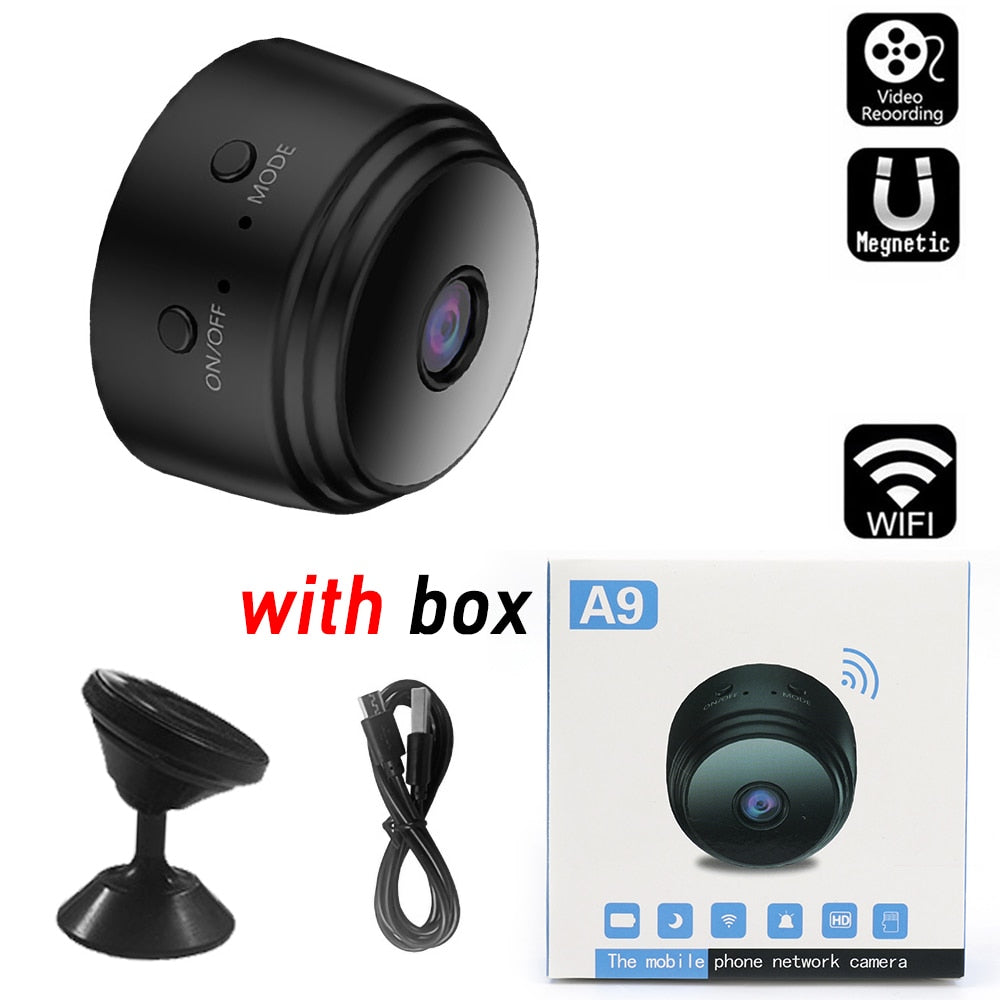 Mobile A9 1080P HD Wifi Mini Camera Surveillance Cameras Sensor Camcorder Web Video Smart Home Safety Wireless Security Camera