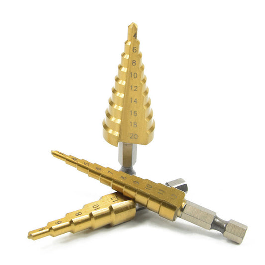 Step Drill Pagoda Drill Step High Speed Steel Drill Bit