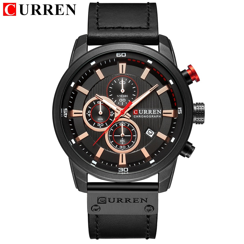 CURREN Fashion Date Quartz Men Watches Top Brand Luxury Male Clock Chronograph Sport Mens Wrist Watch Hodinky Relogio Masculino