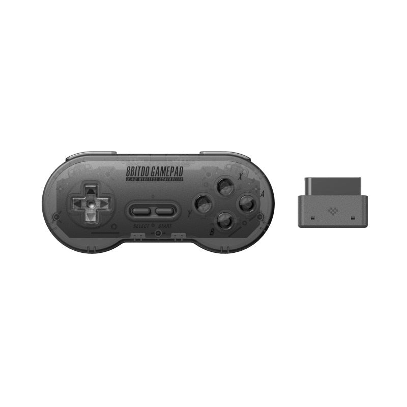 8BitDo SN30 2.4G Wireless Gamepad for Original SNES/SFC (SN/SF/Transparent Edition) - Super NES