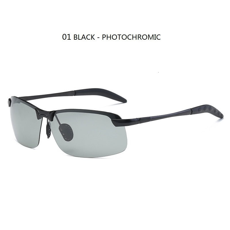 Photochromic Sunglasses Men Polarized Driving Chameleon Glasses Male Change Color Sun Glasses Day Night Vision Driver&#39;s Eyewear