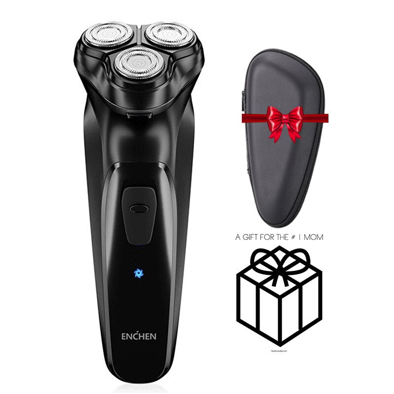 ENCHEN BlackStone Electric Shaver for Men USB Rechargeable Wet Dry Electric Razor with Pop-up Trimmer Cordless Beard Trimmer