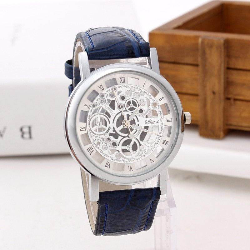 Fashionable casual men's watch hollow out strap watch not mechanical expression couple table model undertakes to men and women