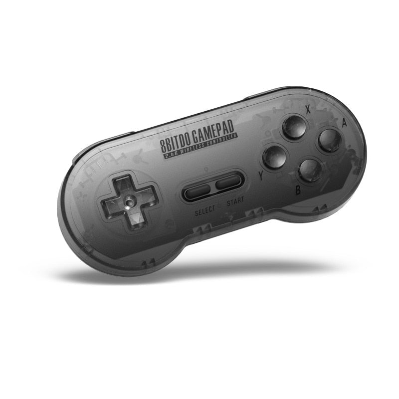 8BitDo SN30 2.4G Wireless Gamepad for Original SNES/SFC (SN/SF/Transparent Edition) - Super NES