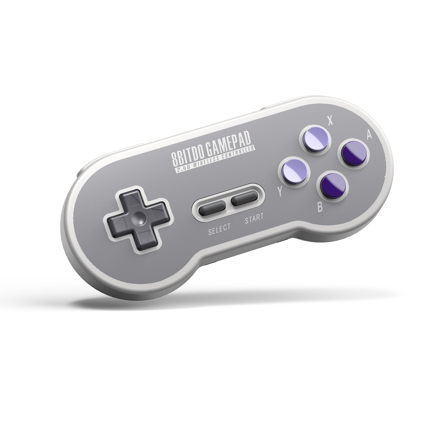 8BitDo SN30 2.4G Wireless Gamepad for Original SNES/SFC (SN/SF/Transparent Edition) - Super NES