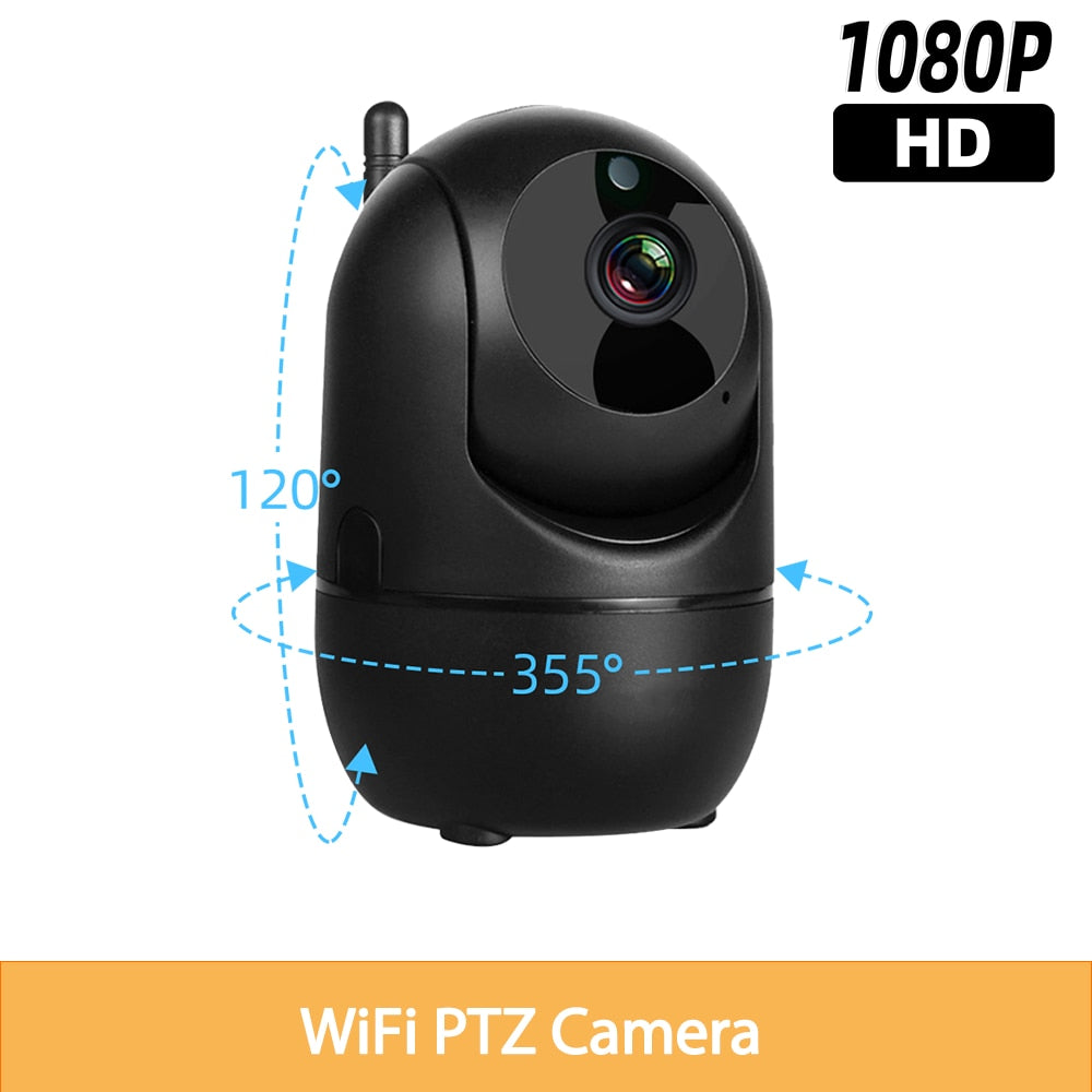 5G IP WiFi Camera 1080P WiFi PTZ Camera Wireless Surveillance Camera Baby monitor Auto Tracking  Alexa Indoor Security IP Camera