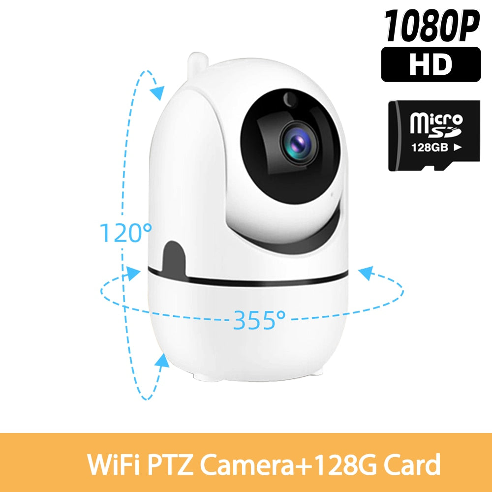 5G IP WiFi Camera 1080P WiFi PTZ Camera Wireless Surveillance Camera Baby monitor Auto Tracking  Alexa Indoor Security IP Camera