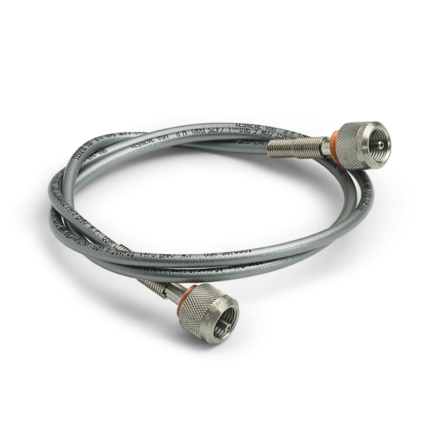 Ralston QSQS-HOS-3FT Quick-test Microbore Hose with stainless steel ends, 6900 psi, 3'